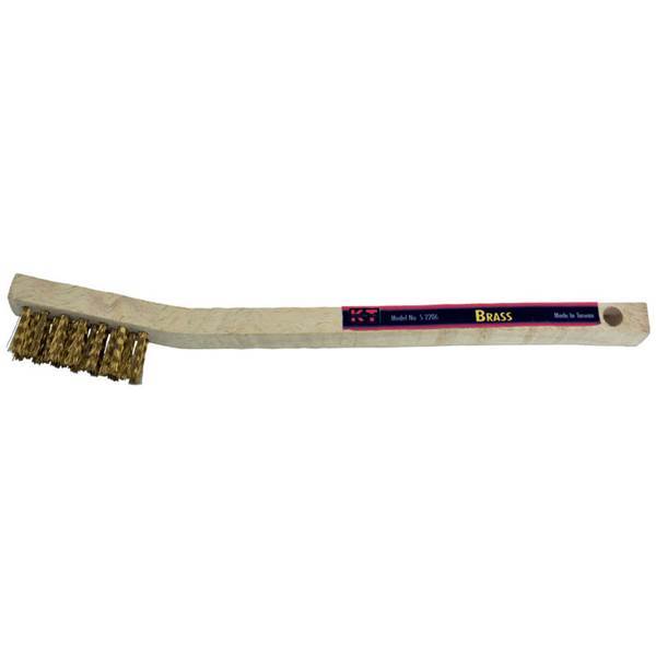 Weiler Small Brass Wire Brush - Ironworkergear