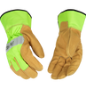 Kinco Pigskin Leather Palm Hi-Viz Work Glove #1919