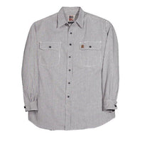 Big Bill Hickory Stripe Long-Sleeve Shirt - Ironworkergear