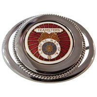 Union Teamster Belt Buckle - Ironworkergear