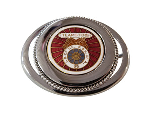 Union Teamster Belt Buckle - Ironworkergear
