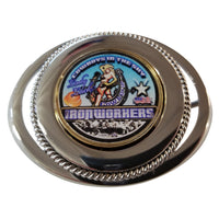 Ironworker Lady Luck Belt Buckle #BW-BB-LL - Ironworkergear