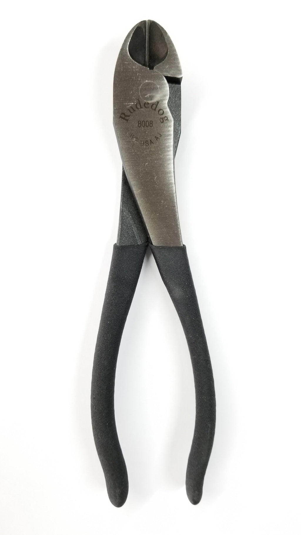 Rudedog USA 8" Ironworkers Diagonal-Cutting Pliers w/ Tether Hole #8008