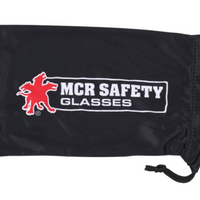 MCR Safety Mirofiber Eyeglass Bag Perfect for Safety Glasses and Prescription Eyewear