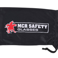 MCR Safety Mirofiber Eyeglass Bag Perfect for Safety Glasses and Prescription Eyewear - Ironworkergear