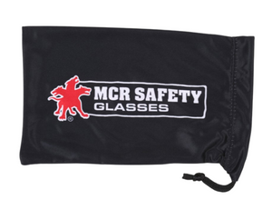 MCR Safety Mirofiber Eyeglass Bag Perfect for Safety Glasses and Prescription Eyewear - Ironworkergear