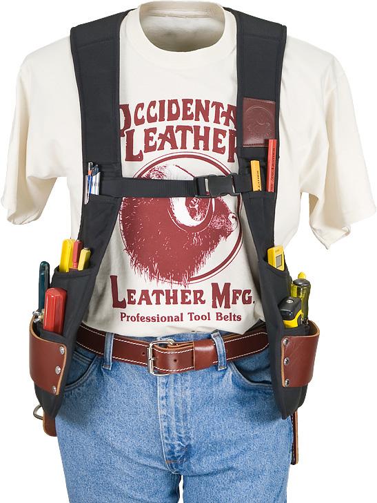 Occidental Leather Stronghold Suspendavest #2500 | Ironworkergear