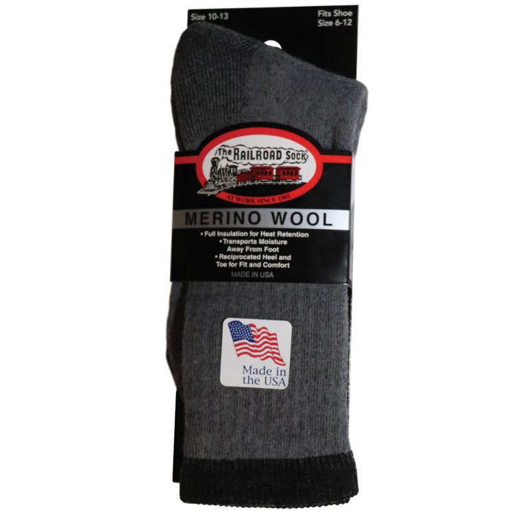 The Railroad Sock Merino Wool - Ironworkergear