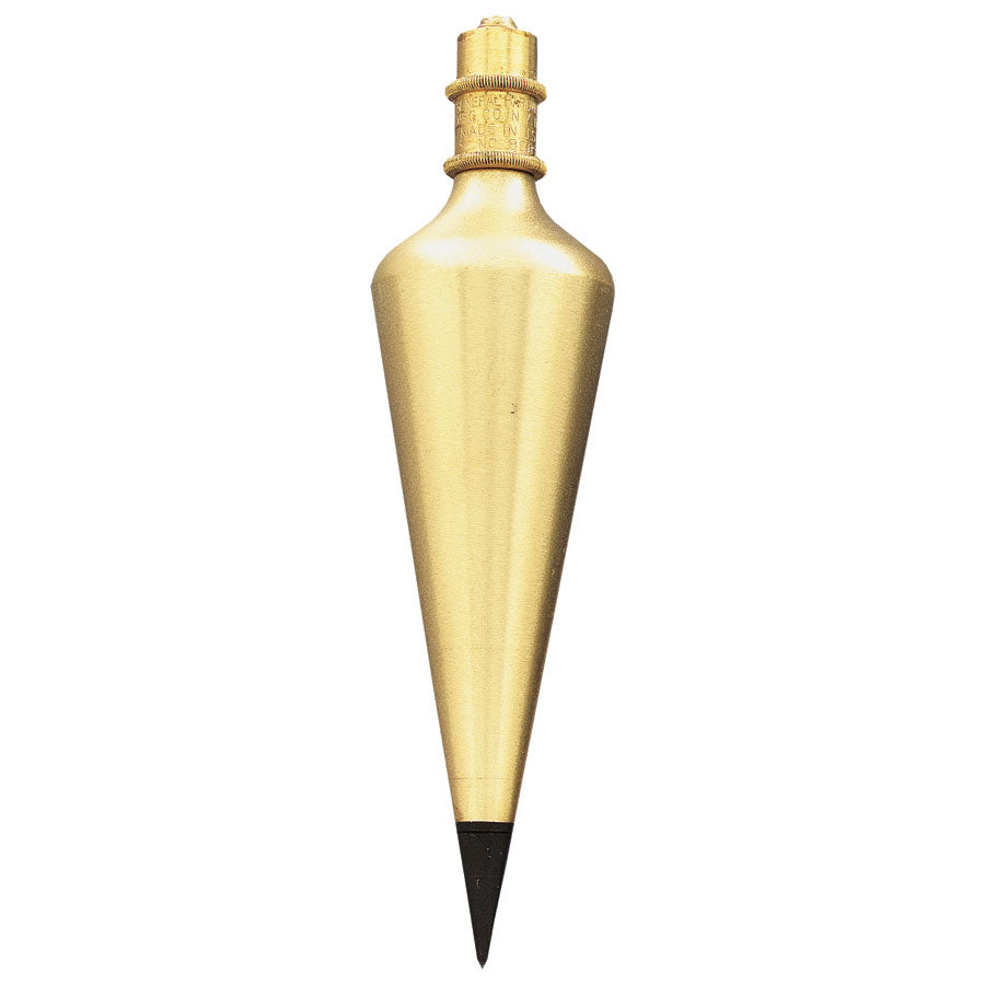 General Brass Plumb Bob 16oz #800-16 - Ironworkergear