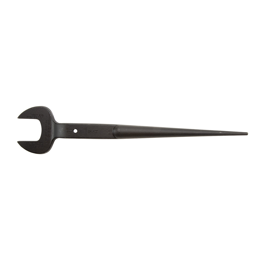 Klein Spud Wrench w/Tether Hole 1-5/8" Jaw Opening - 1'' Bolt -  #3214TT - Ironworkergear