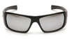 Goliath Silver Mirror Lens with Black Frame
