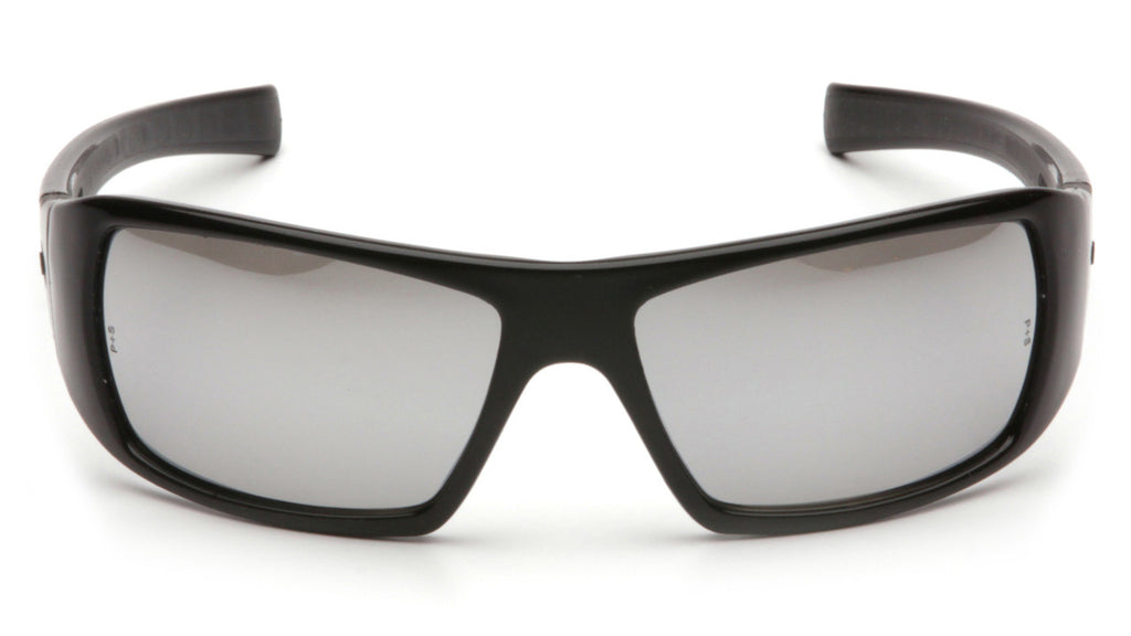Goliath Silver Mirror Lens with Black Frame