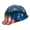 MSA Stars & Stripes V-Gard Hard Hat - Ironworkergear