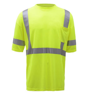 GSS High Visibility Wicking T-Shirt Class 3 - Ironworkergear