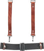 Occidental Part #5045  For the big and tall professional. Straps add 10” to total length of suspenders and backstrap adds up to an extra 6” between bags in back. 