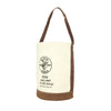 Klein Leather Bottom Canvas Bucket #5104 - Ironworkergear