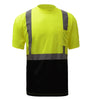 GSS Safety Black Bottom T-Shirt Class 2 - Ironworkergear