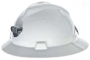 MSA V-Gard Full Brim Miner's Hardhat