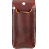 Occidental Leather Offset Snip Holster #5527  • This leather holster Holds offset metal snips such as Wiss M6 or M7 and similar models used for steel framing also accommodates pruning shears. • Ideal for use with our 2003 Oxy™ Tool Shield. • Accepts up to a 3” wide belt • Made in the USA