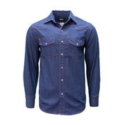 Key Western Style Denim Work Shirt - Ironworkergear