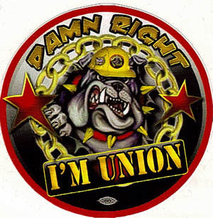 I'm Union Premium Sticker