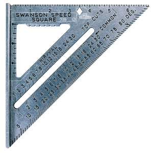 Swanson Die Cast Aluminum Speed Square #S0101 - Ironworkergear