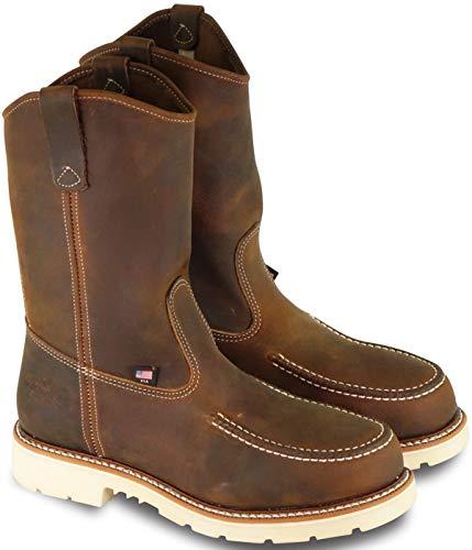 Thorogood 11 Wellington Work Boot Steel Toe Moc Toe 804 3311 Ironworkergear