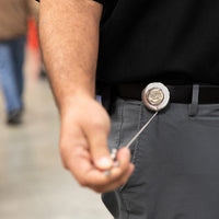 Key-Bak Limited Edition 75th Anniversary Original Retractable Keychain - Ironworkergear