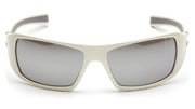 Goliath Silver Mirror Lens with White Frame