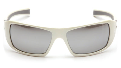 Goliath Silver Mirror Lens with White Frame