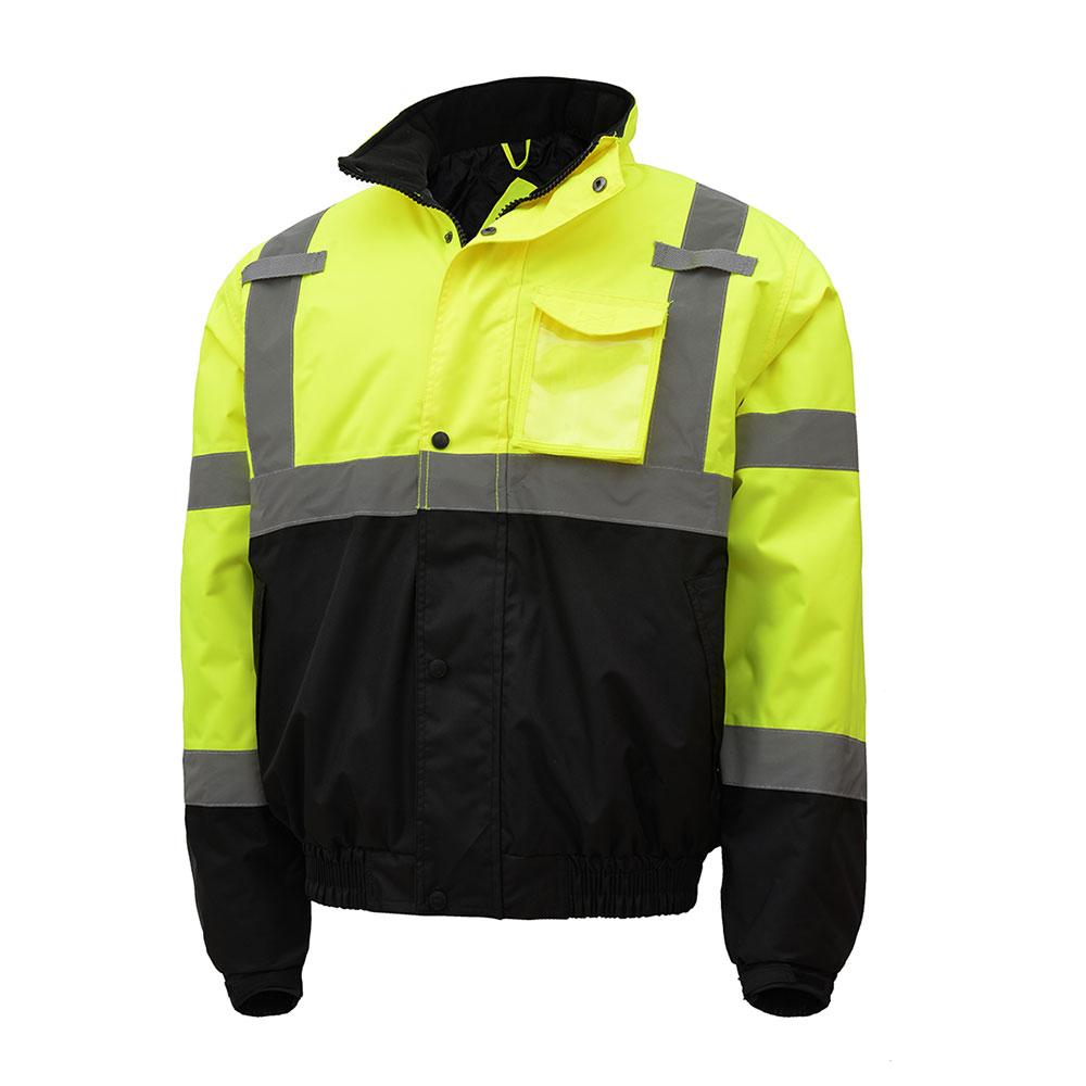 GSS Safety Class 3 Waterproof Bomber Jacket - Ironworkergear