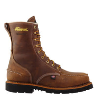 Thorogood 8" Moc Steel Toe Waterproof Heeled Work Boot #804-3898 - Ironworkergear