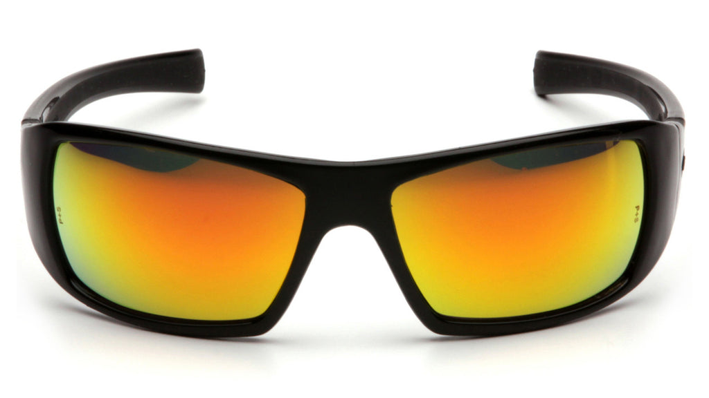 Goliath Ice Orange Mirror Lens with Black Frame