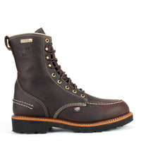 Thorogood 8" Flyway USA Waterproof Briar Pitstop Moc Toe Soft Toe #814-4141