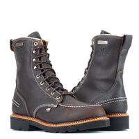 Thorogood 8" Flyway USA Waterproof Briar Pitstop Moc Toe Soft Toe #814-4141
