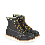 Thorogood Black 6" Moc Soft Toe Work Boot #814-6201 - Ironworkergear