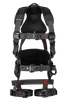 Falltech FT-Iron 3D-Ring Construction Belted Full Body Harness, Tongue Buckle Leg Adjustment #8144