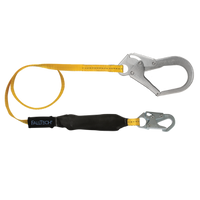 FallTech SoftPack 6' Double Shock Absorbing Lanyard (Discontinued) - Ironworkergear