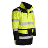 GSS Safety Class 3 Waterproof Fleece-Lined Parka Jacket - Ironworkergear