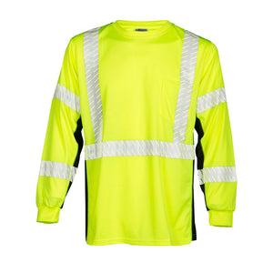 Kishigo Premium Black Series Long Sleeve Class 3 Shirt- Clearance