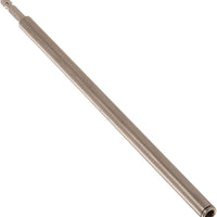 Each insert bit holder can be used with socket wrenches or socket adapters This bit holder is designed for insert bits only A rare Earth magnet holds the fastener securely Standard holder with C-ring design has an internal clip that fits into the retaining ring notch of the insert bit to hold the bit securely in place 10" overall length 