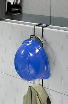 RackEm Hard Hat and Coat Cubicle Rack