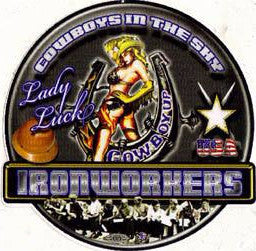 Lady Luck Truck Decal