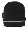 Portwest Reflective Trim Knit Cap Insulatex Lined #B023 - Ironworkergear