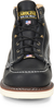 Carolina 6" Black Moc Toe Soft Toe Boot #7012- Discontinued