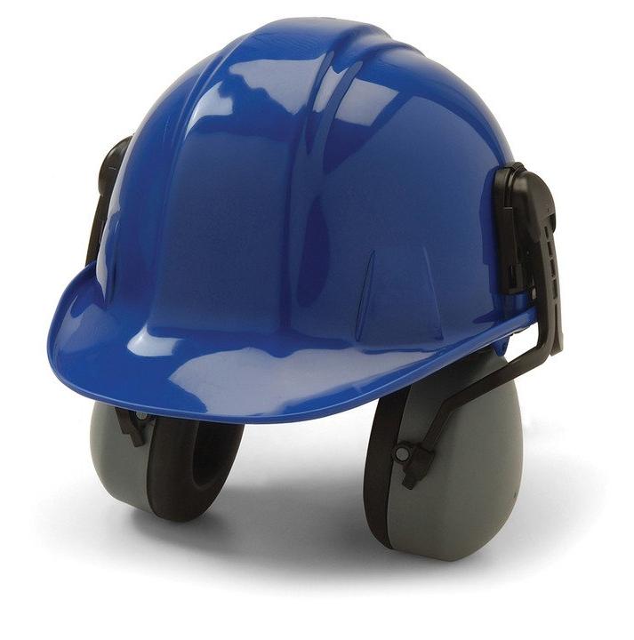 bike helmet with ear muffs Pyramex CM6010 Cap Mounted Ear Muff