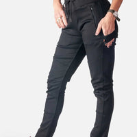 Dovetail Women's Workwear Christa DIY Black Performance Modal