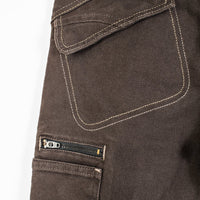 Dovetail Women's Day Construct Brown Canvas Work Pants