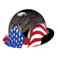 Fibre Metal Spirit Of America Full Brim Hard Hat #E1RW00A006 - Ironworkergear