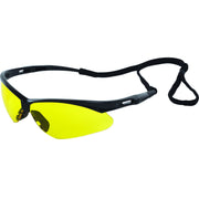 ERB Octane Black Amber Safety Glasses #15328 - Ironworkergear